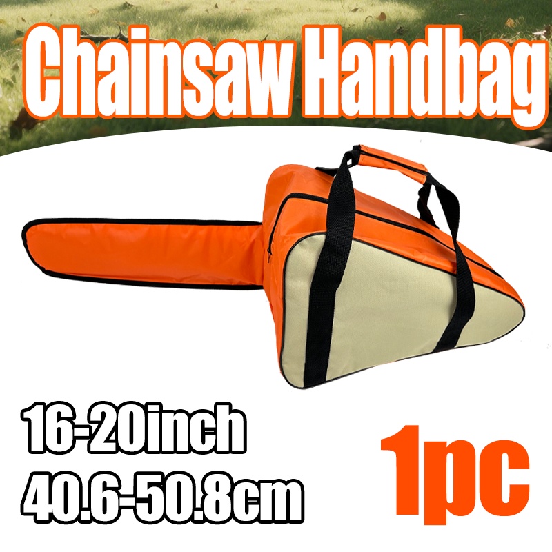 TEMU Variea-1pc Heavy-duty Chainsaw Storage Bag, Made Of Durable And Wear-resistant Oxford Cloth, Compatible With 45.72 Cm And 50.8 Cm Chainsaws,