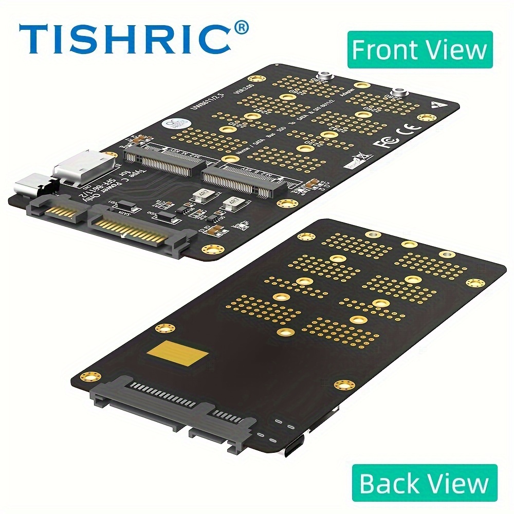 

Tishric -in-1 Combo M.2() /sata-bus Ssd To Sff-8611/8612 And Sata Adapter