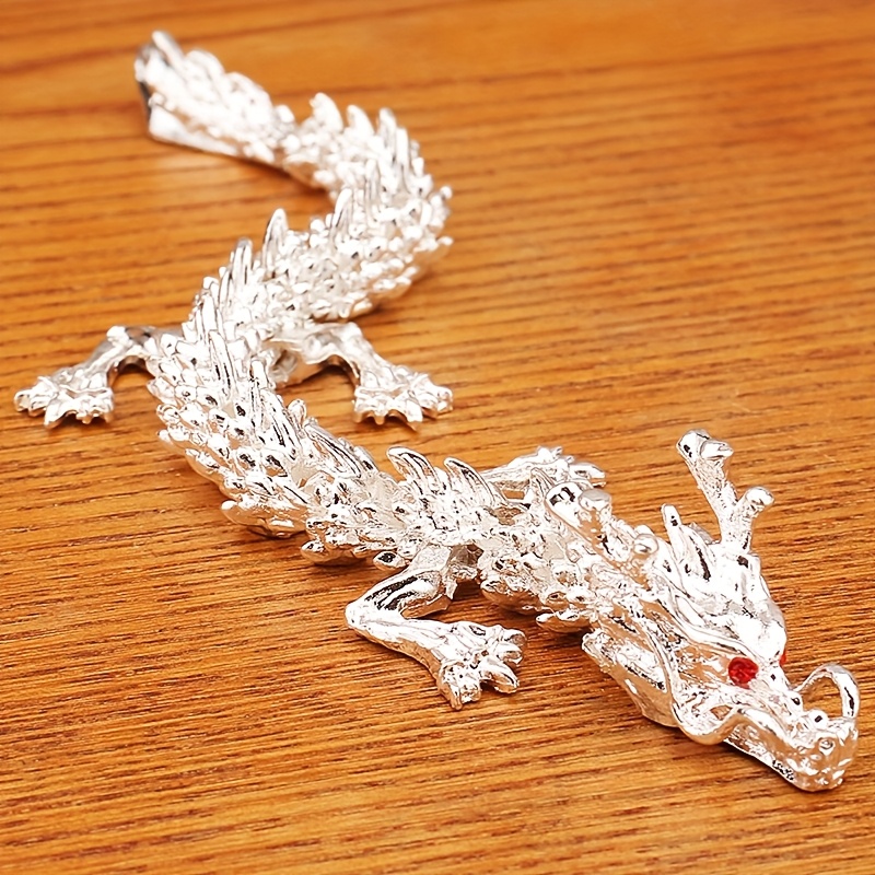 

Flexible, Luxurious 3d Movable Dragon Figurine - Alloy Cast, Decor For Living Room, Kitchen, Bathroom | No Power Needed