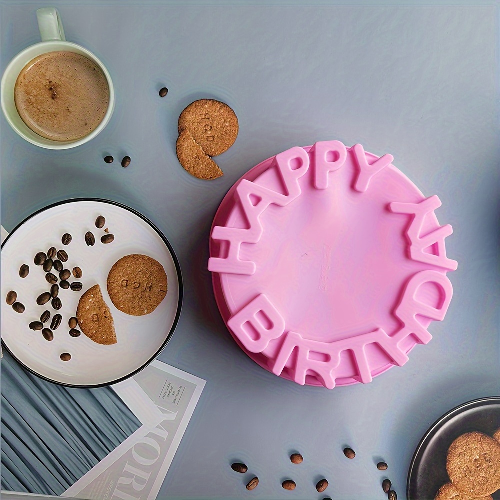 Letter Cake Decorating Number Cake Pan Silicone Happy Birthday