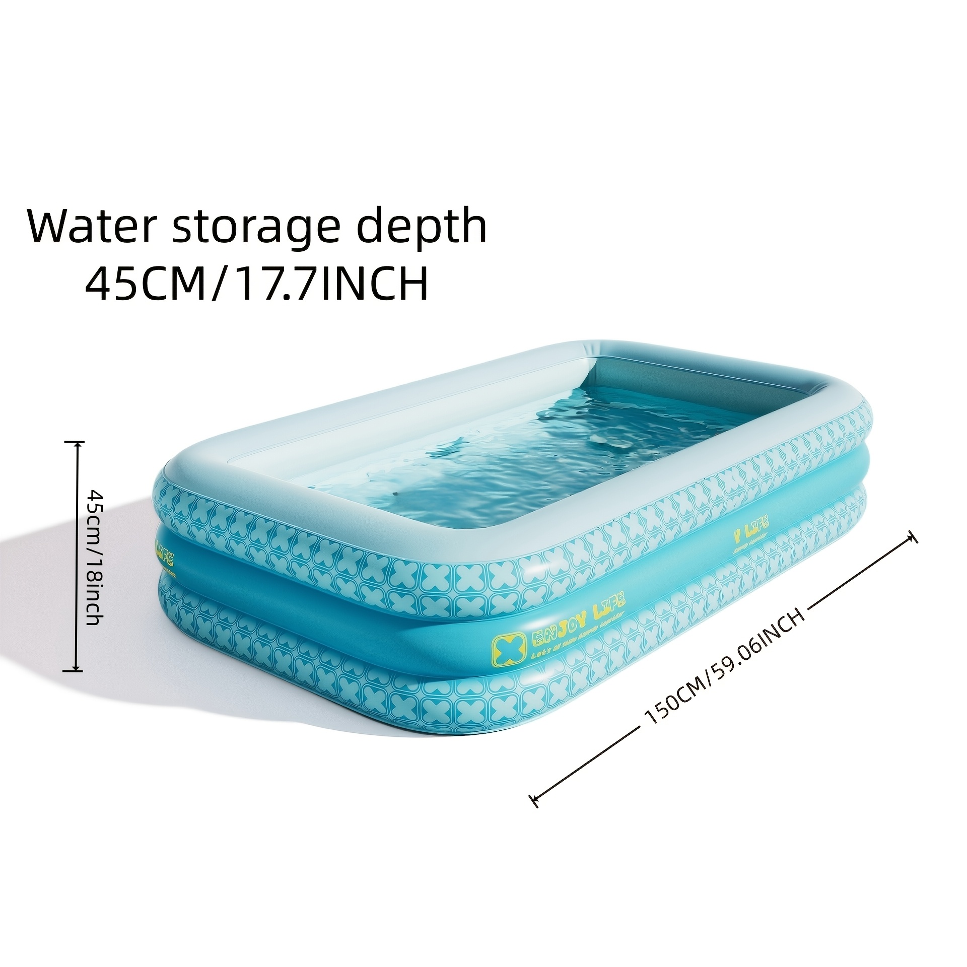 New Inflatable Swimming Pool Available in Various Sizes