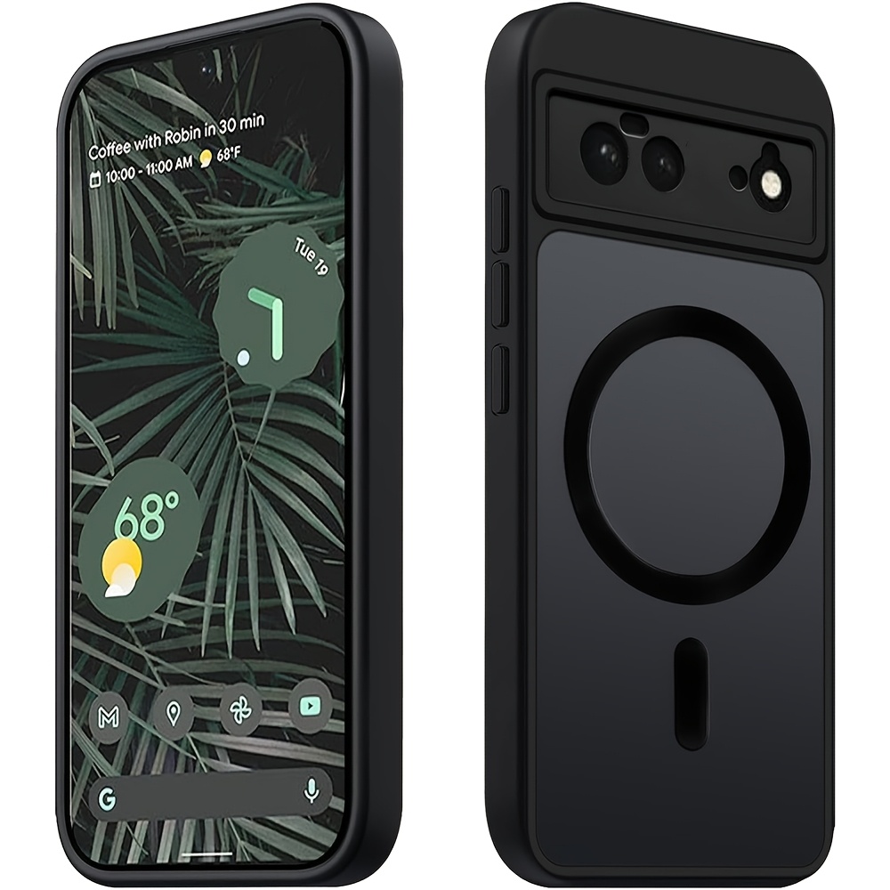 phone case a shockproof case made transparent matte hard - Temu Cyprus