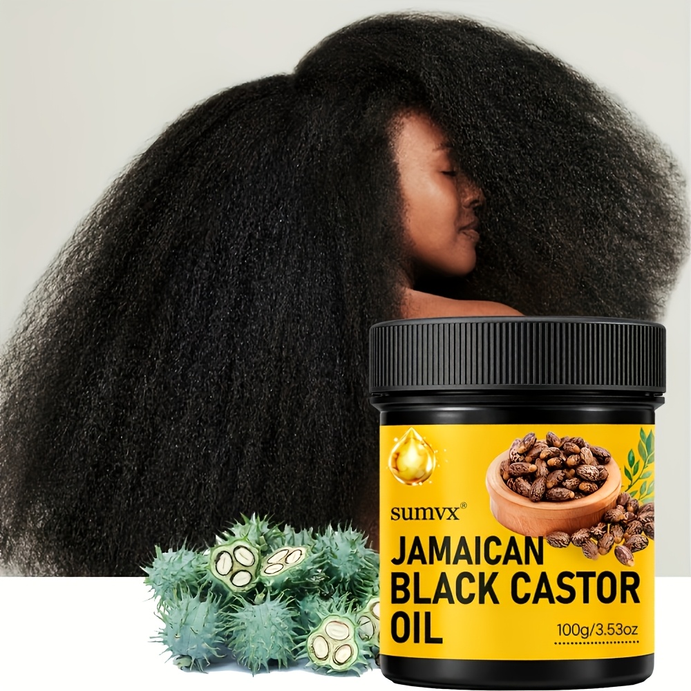 Image of 100g/3.53oz Hair Product - Pure Cold Pressed, Moisturizes And Nourishes Hair And Scalp, Strengthens Strands, Makes Thin Thicker, Suitable For Normal Hair Types