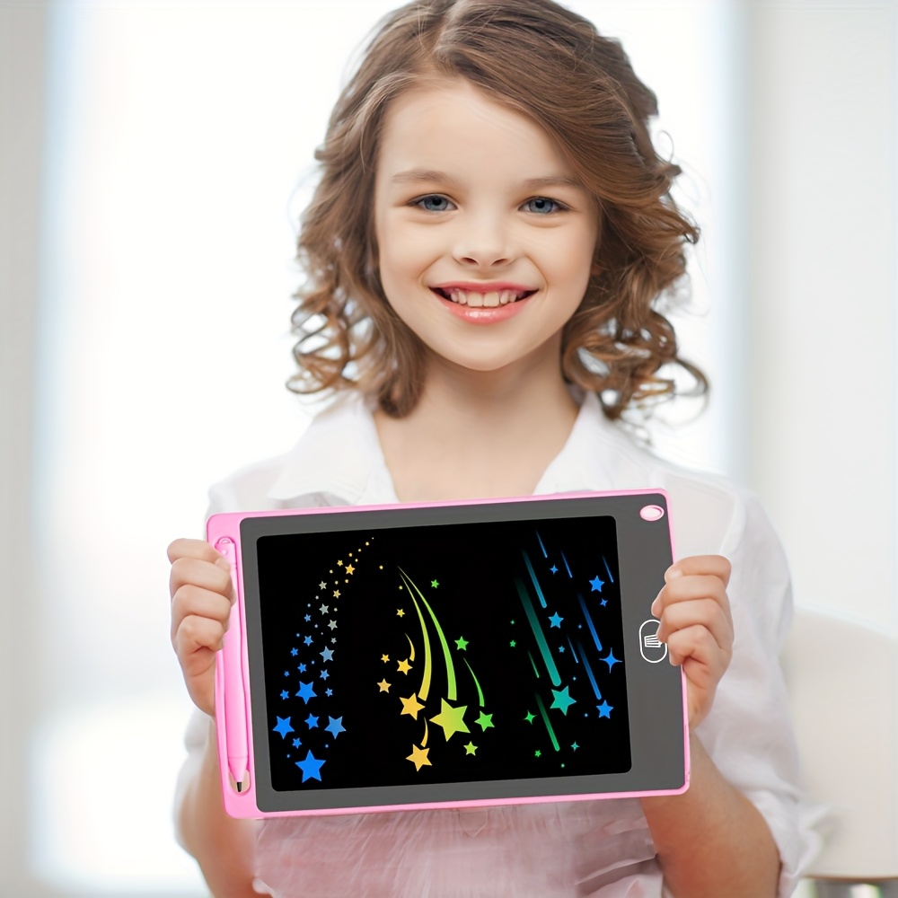La tableta de escritura LCD está disponible en tamaños de 6.5, 8.5, 12 y 40.64 cm, atendiendo a diversas necesidades. Permite borrar fácilmente con un clic los garabatos, lo que permite la creatividad en el dibujo, cálculos, notas y borradores. - Imagen 10