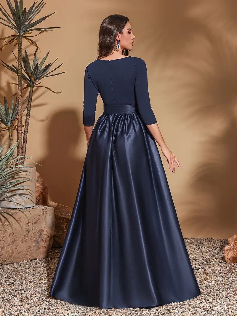 length sleeve bow belt embroidered dress elegant - Temu Poland length sleeve bow belt embroidered dress elegant - Temu Poland