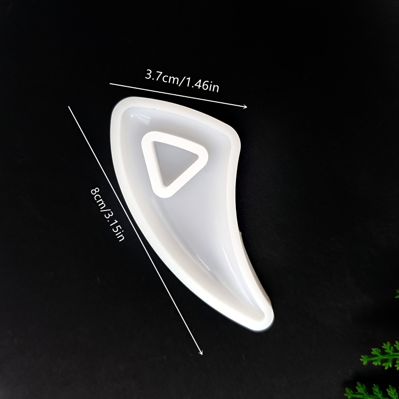 Image of New Pendant Men's Wolf Tooth Pendant Silicone Mold Resin Irregular Pendant Resin Silicone Mold