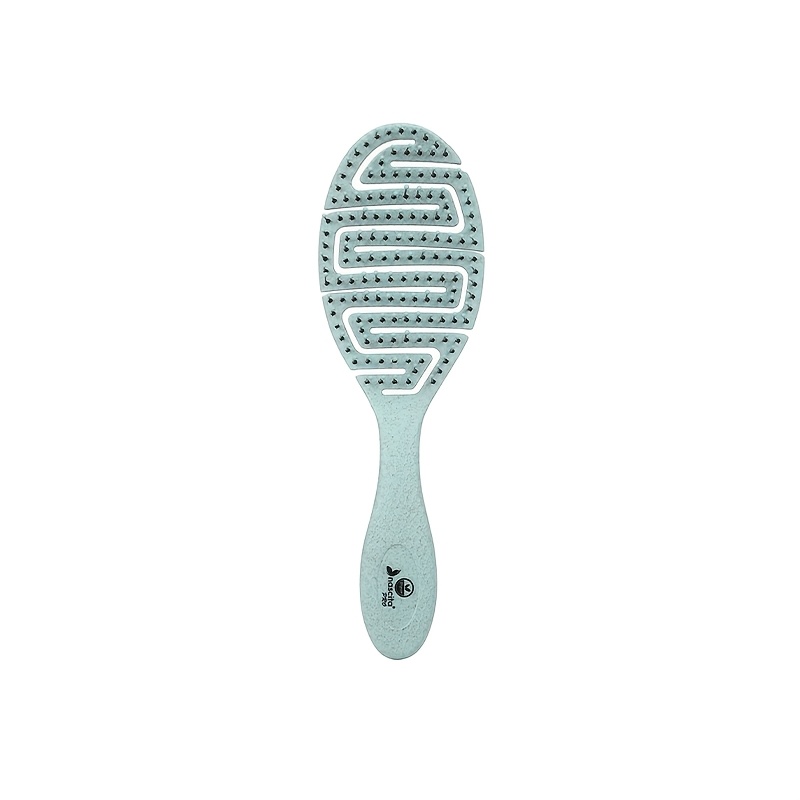 Image of Detangler Hairbrush, Soft Bristle Detangling Brush For Straight, Wavy, Curly And Fine Hair, Dry And Wet, Quick Smoothing For Women And Men