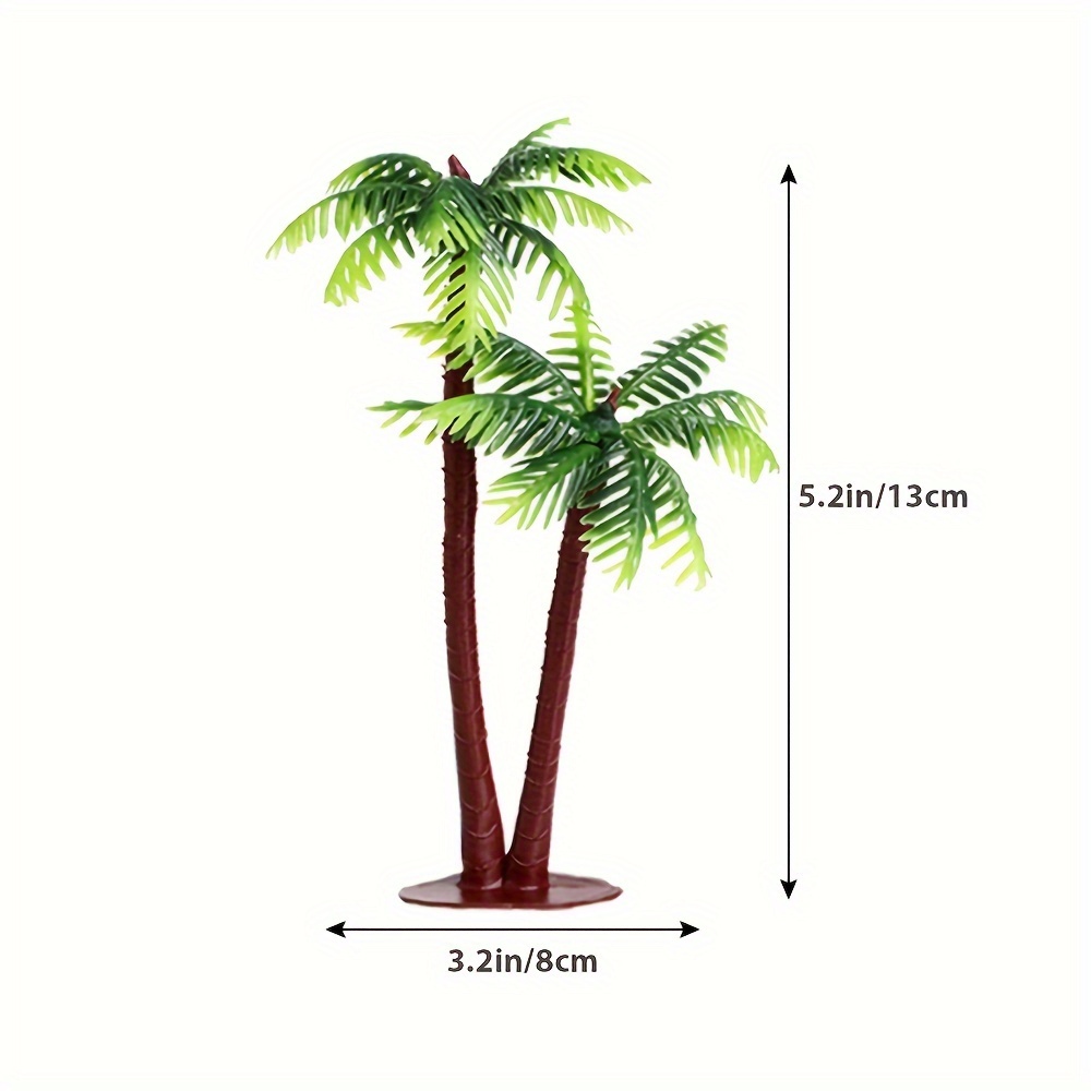 10 stck kunststoff palmen modell bume miniatur palmen: - Temu Austria