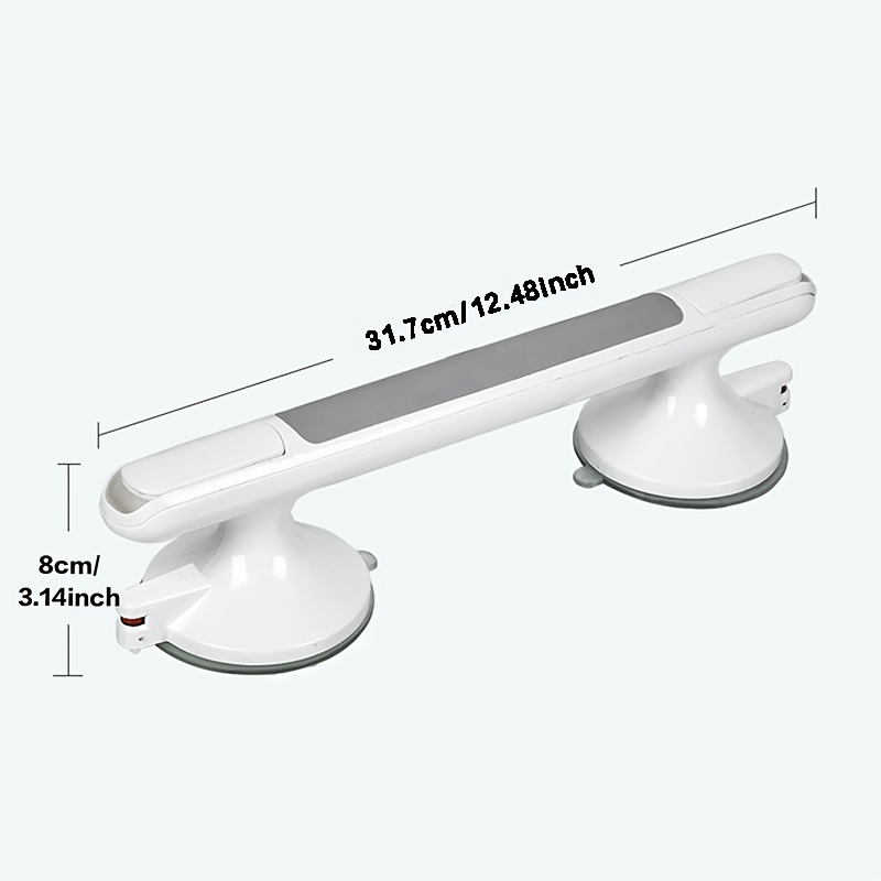 专为老年人设计的安全扶手，一件装，免打孔，采用防滑吸盘，易于安装。非常适合瓷砖、玻璃和硬塑料表面，非常适合在浴室、卫生间、客厅和厨房使用。 商品详情 2