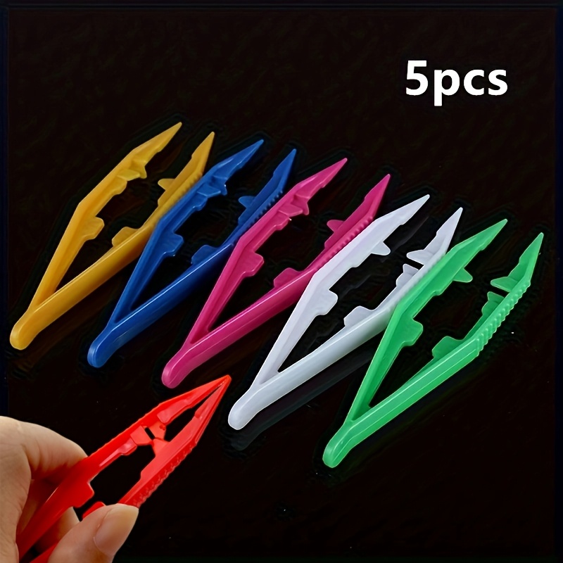 TEMU 3/5pcs/Pack Ensemble de pinces durables de couleur aléatoire - Parfait pour et la fabrication de bijoux - Ajouts pratiques, pratiques et faciles