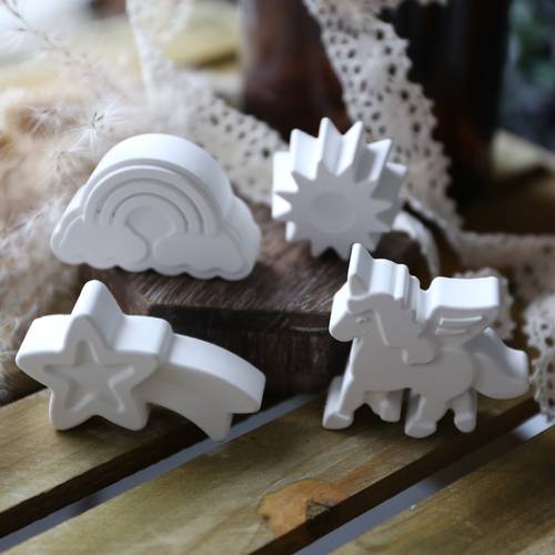 imagen del artículo molde de silicona para joyería de resina, 1 pieza molde de silicona para , hormigón, manualidades de resina - decoraciones de estrellas y florales, para exhibiciones de mesa y decoración atmosférica, esenciales para manualidades | molde de silicona