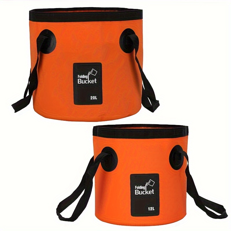 2pcs Collapsible Bucket Water Storage Containers
