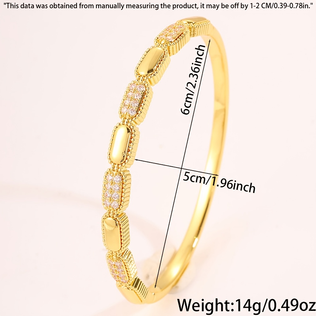 5pc Copper Bangle Set, Trendy Waterproof & Hypoallergenic