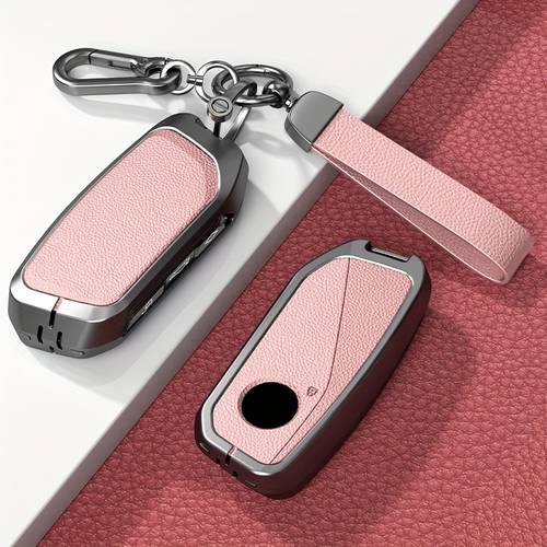 1pc premium alloy key fob cover for models remote flip key case for i7 x7 g07 lci ix i20 x1 u11 g70 x09 xm u06 g81 auto accessories key holder durable car key cover accessorie