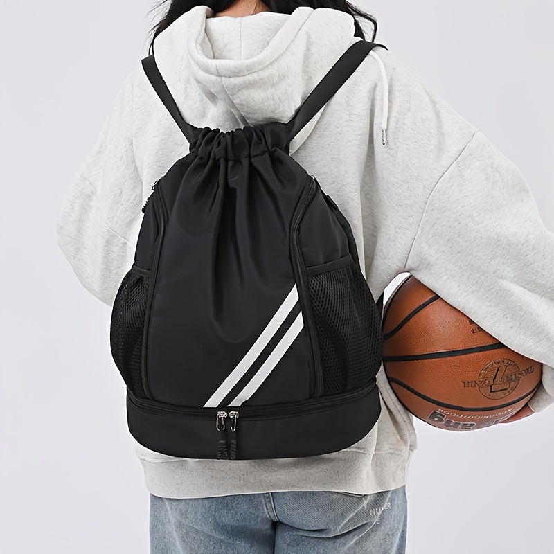 

Seeartu Nylon Drawstring Basketball Bag - Universal Fit, Hand Washable, Normal Waterproof, Options