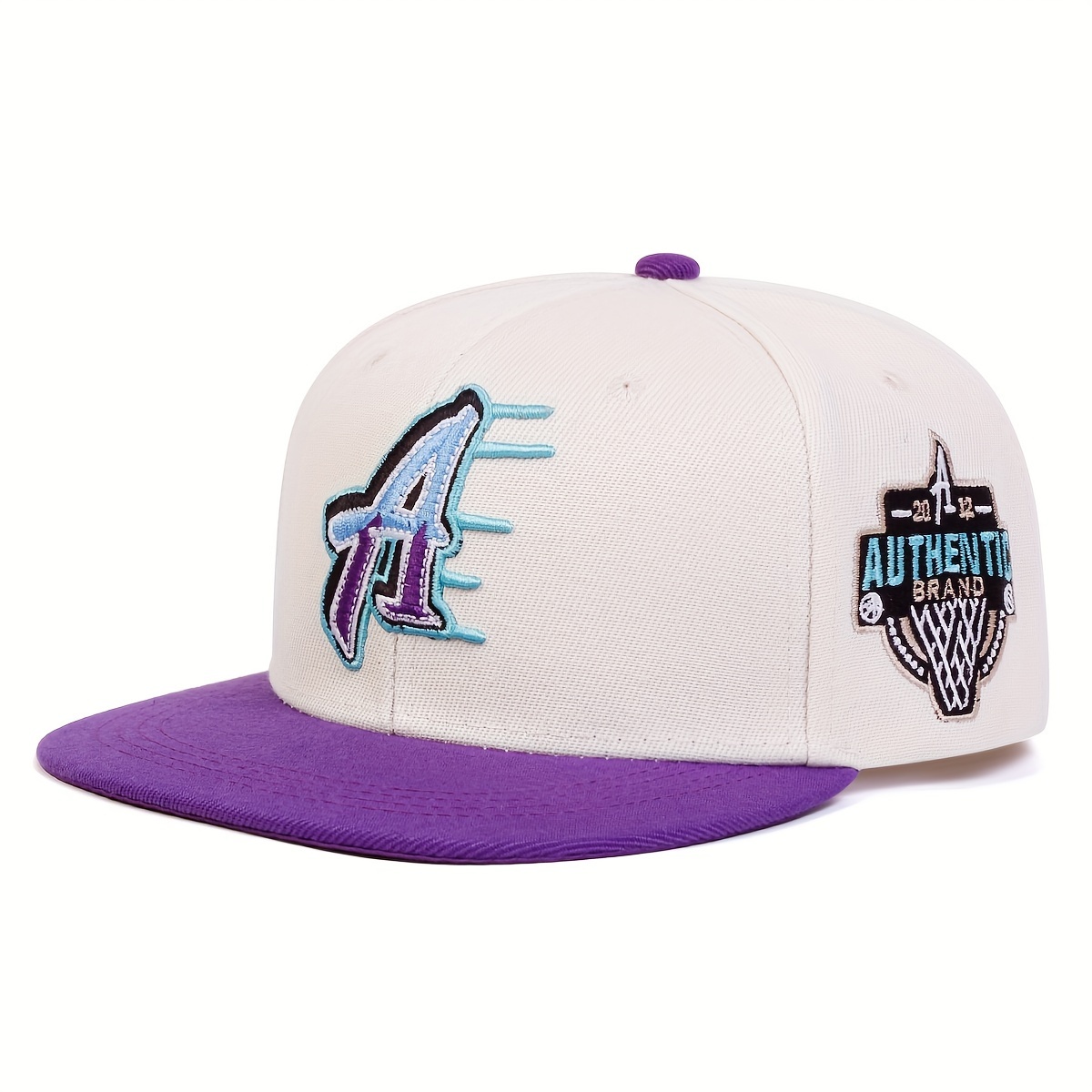 E-shop AR Herren A Buchstaben Hip-Hop Cap Basketball Sport Baseball Cap Outdoor Verstellbare Sonnenblende Freizeit Hut Geeignet für Frühling Herbst