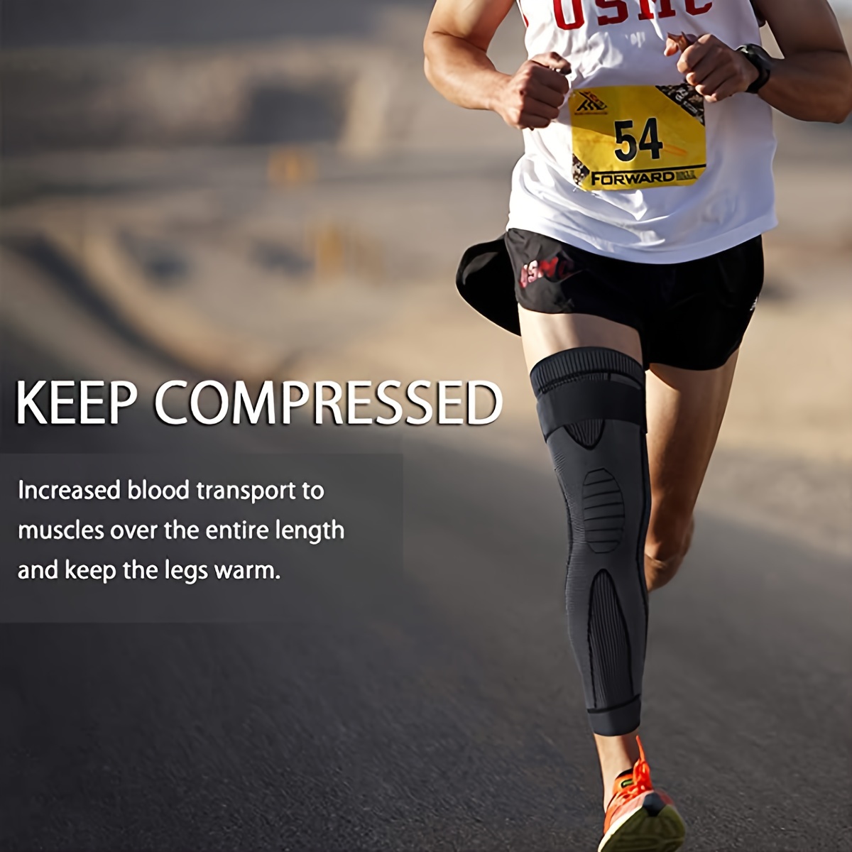 long knee brace compression sleeve 1