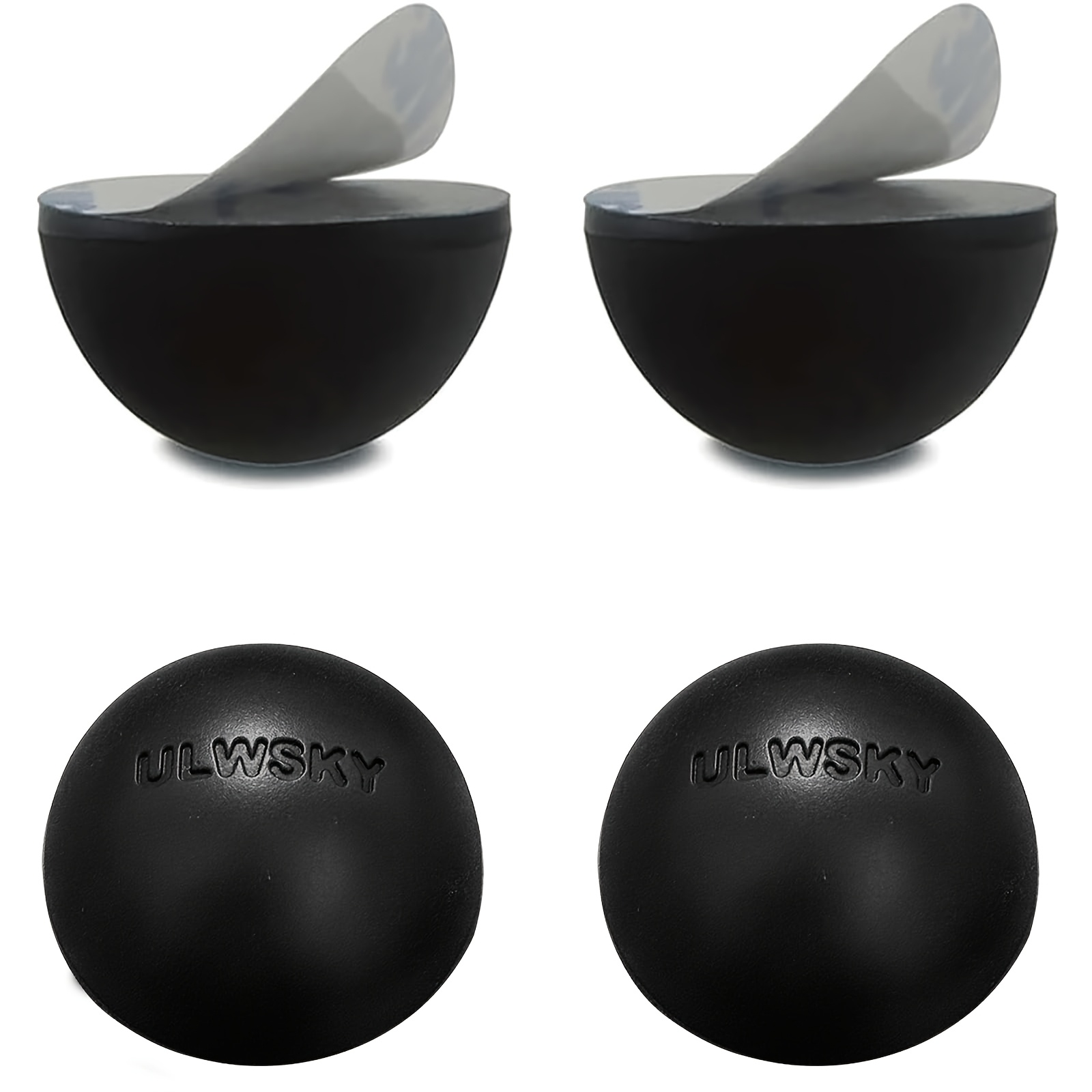 TEMU 1.25 Inch Silicone Hemispherical Shockproof Pad, 4 Sets Of Anti-slip Speaker Isolation Pads, Suitable For Small Speaker Spikes, Turntable