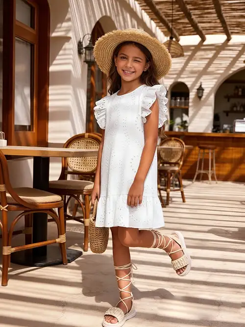 casual white dresses for tweens Amazing White Dress - White Lace Dress - Teenage White Dress - Flower Girl Dress - Bridesmaid Dress - Tulle and Lace