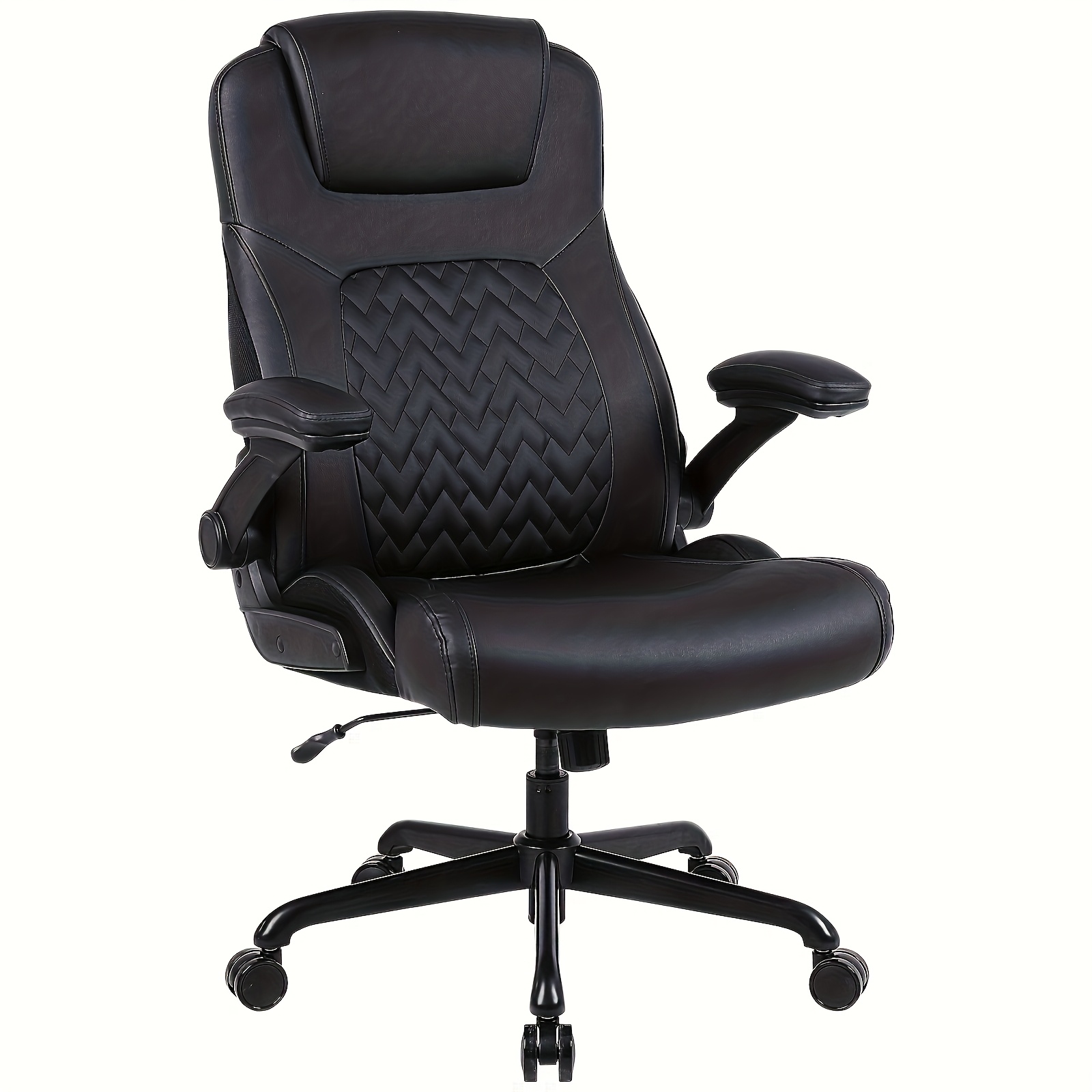 Comfortable Office Chair, Can Support Heavy People, Ergonomic Office Chair, With Lumbar Support, With Flip-up Armrests