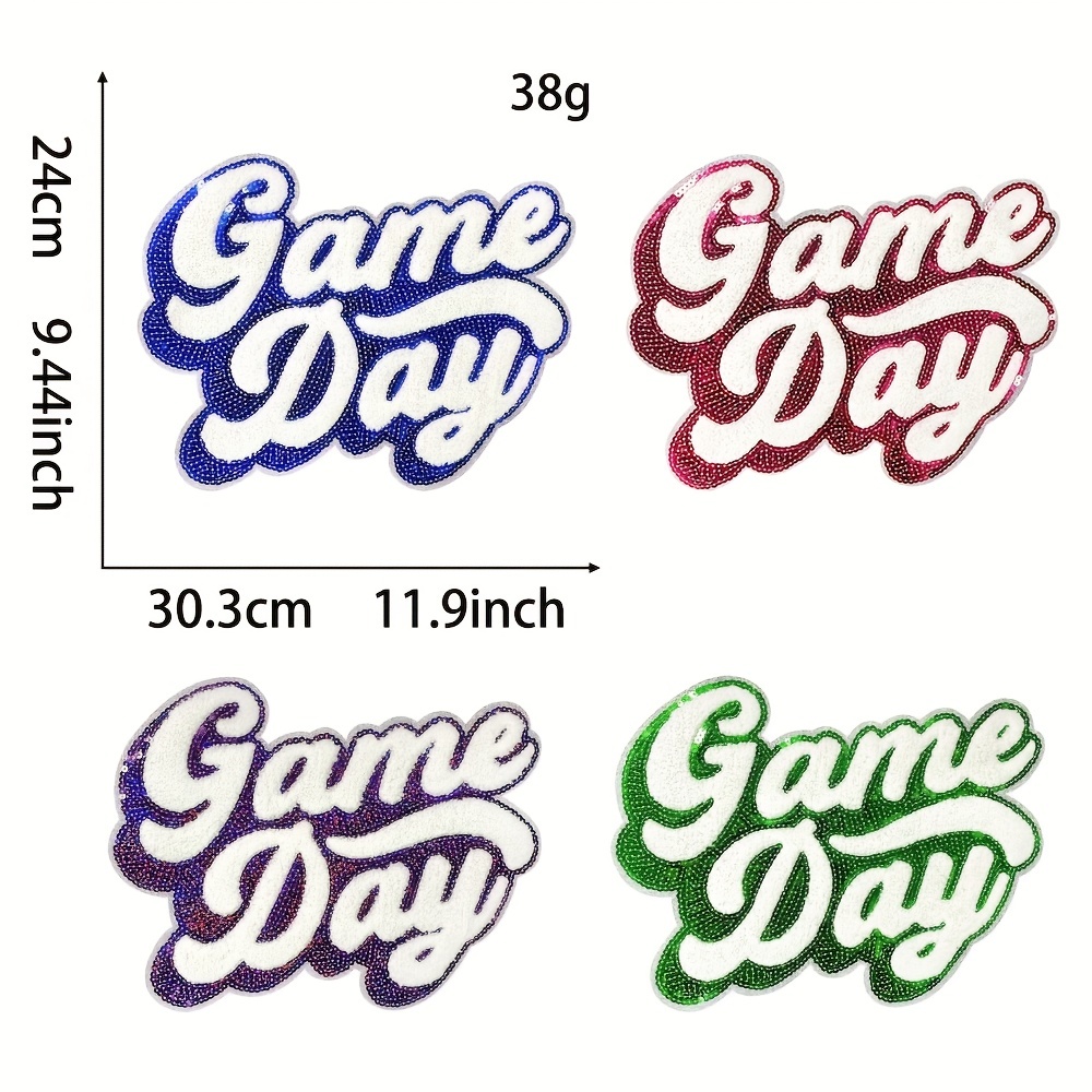 

Types Of Silvery Sequins Towel Embroidery Day Suitable For Diy Uniforms, , , Clothes, Pants,