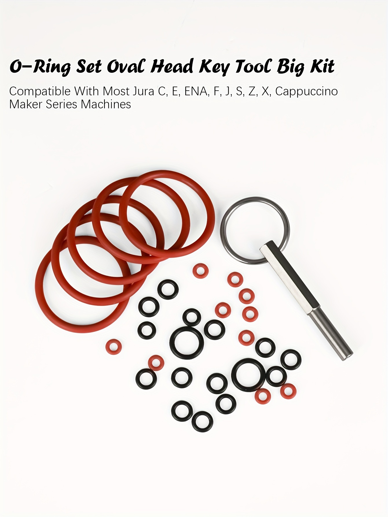 1set o ring gasket seal set key tool for       machines   drainage valve o ring compatible with most   c e ena f j s z x cappuccino maker series machines details 0