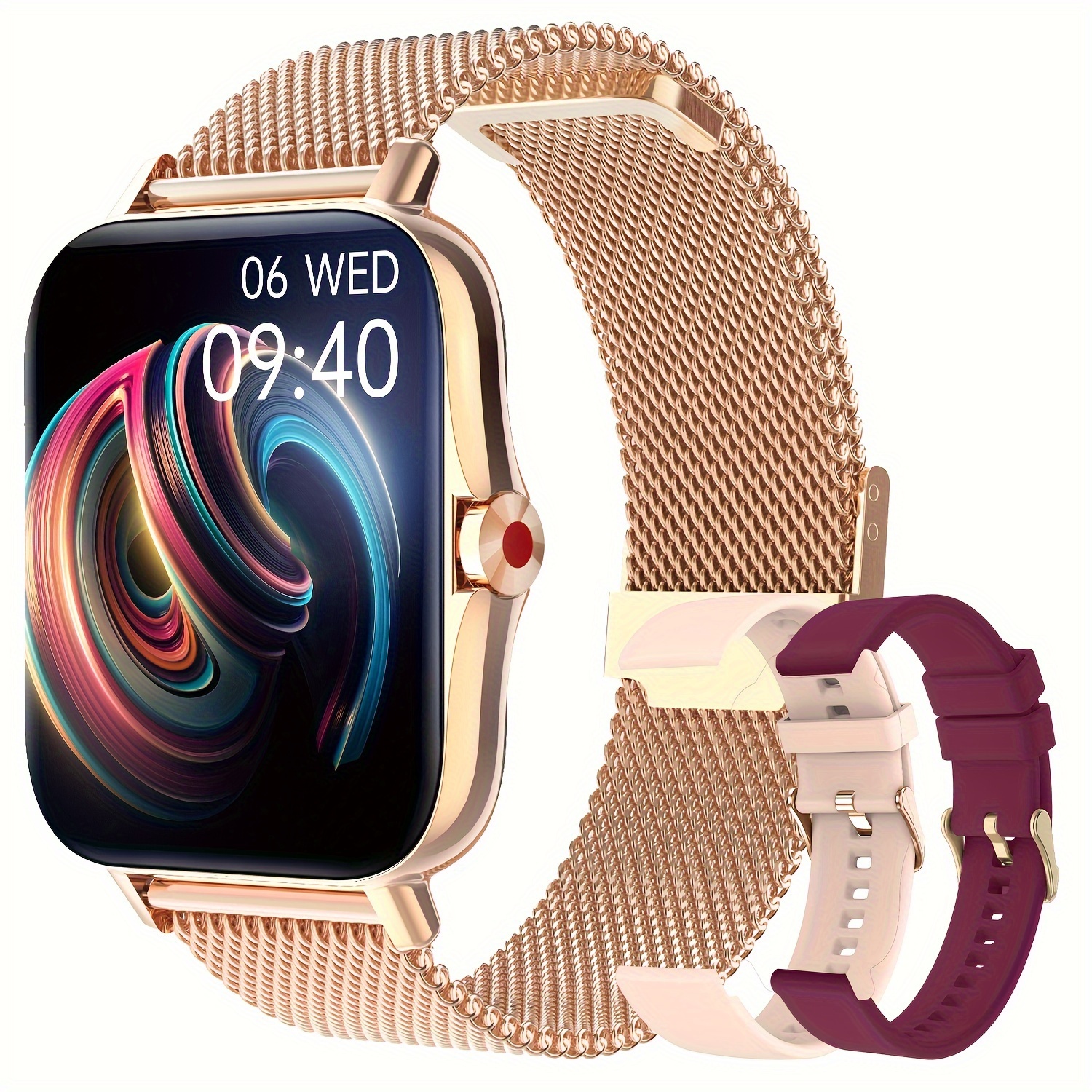 Reloj Deportivo Pulsera De Actividad Compatible Iphone De Pulsera Reloj  Inteligente Deportivo Compatible Con Iphone Y