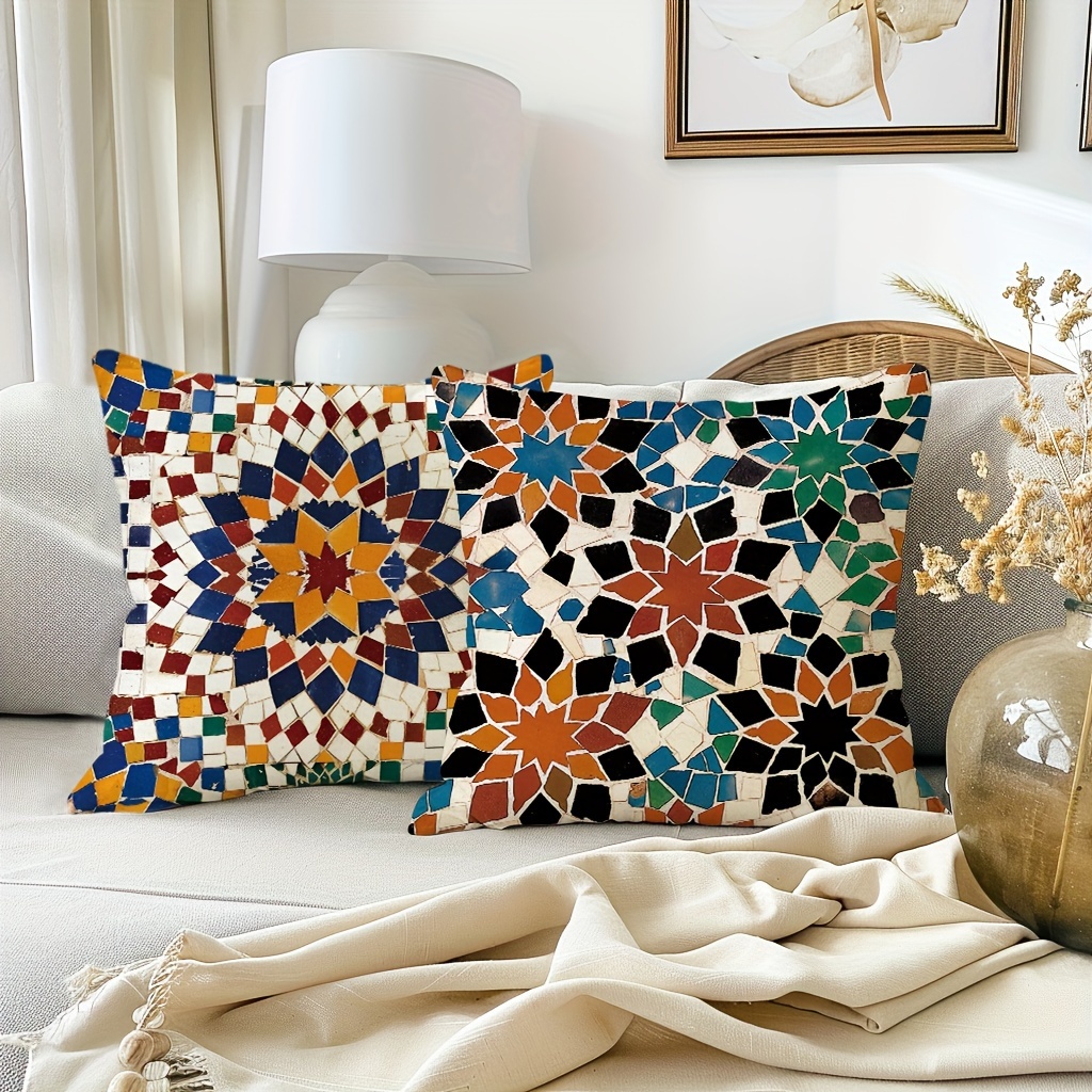 Moroccan Style Moroccan Outdoor Pillows Moroccan Print Throw