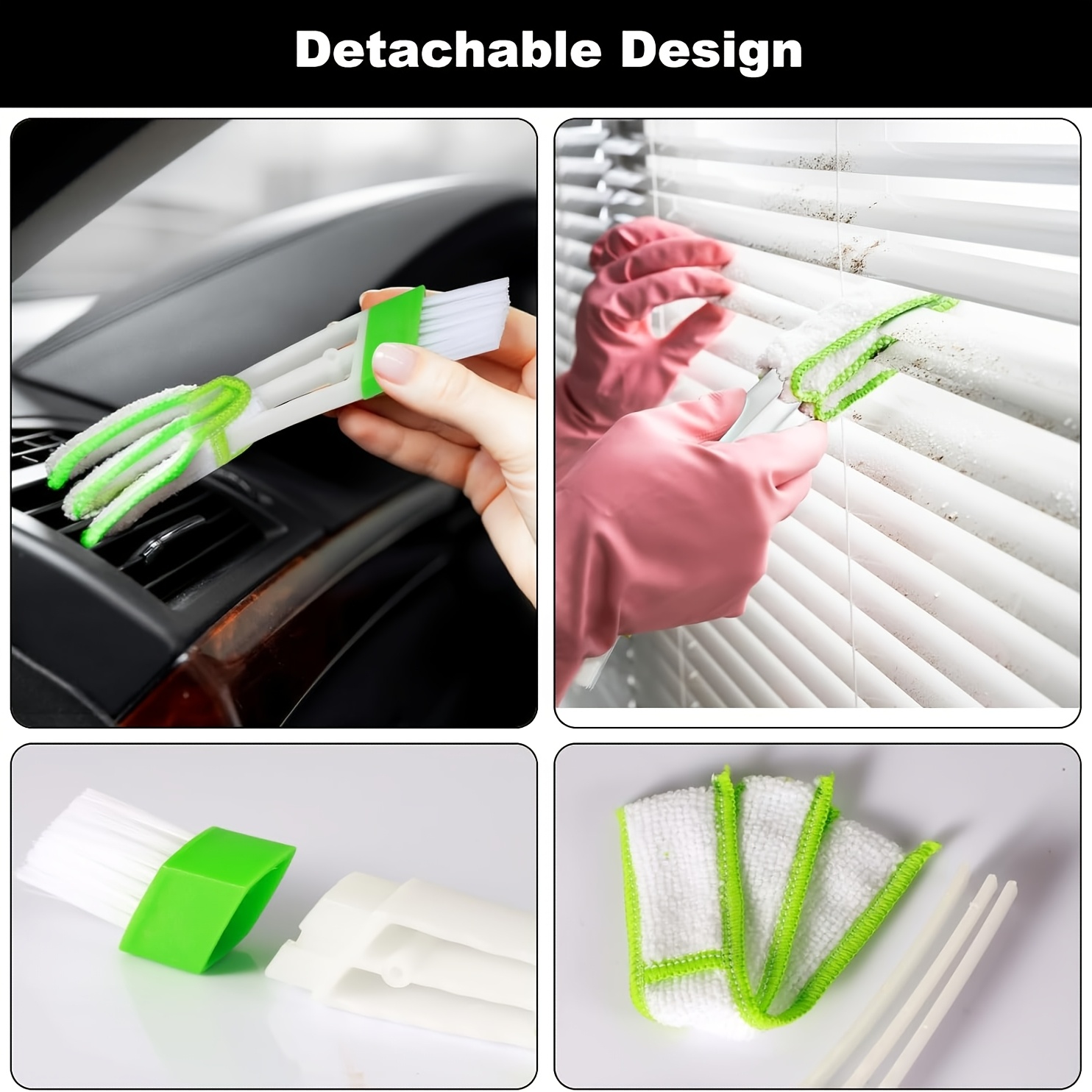 14pcs Car Detailing Brushes Cleaning Kit
