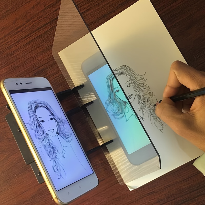 

's Sketching Kit With Projection Board - Compatible With Phones & Tablets, Ideal For Artists, Hobbyists & Students, , &