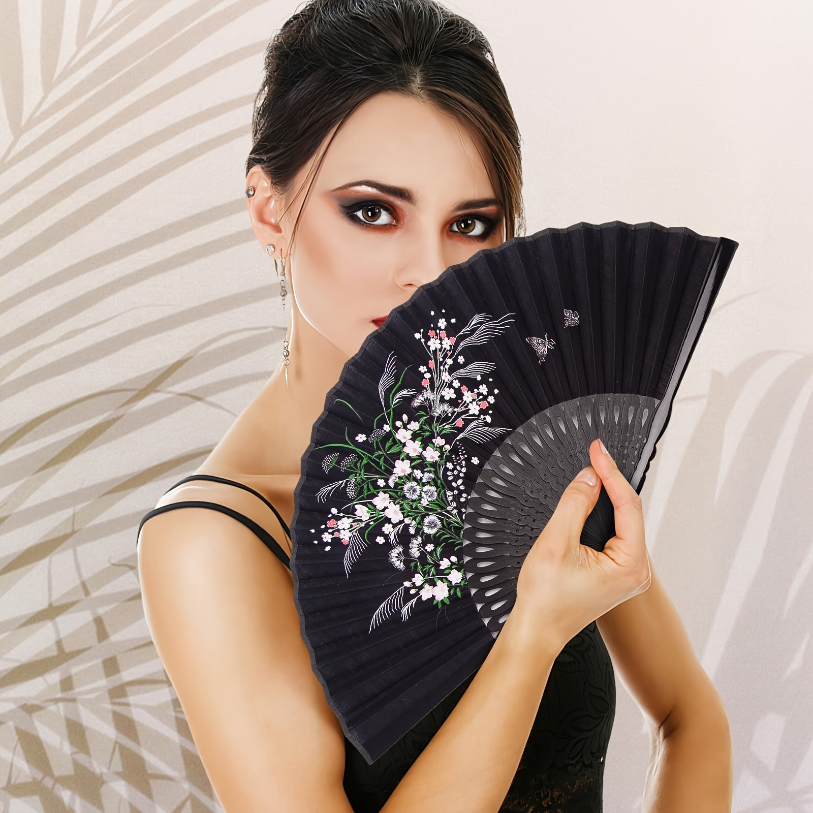 large hand fan sold on Temu United States