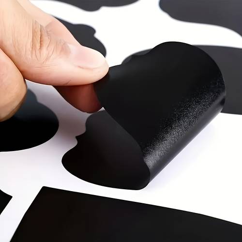 54pcs reusable food storage container labels with pen free self blackboard sticker for spices cheese and more