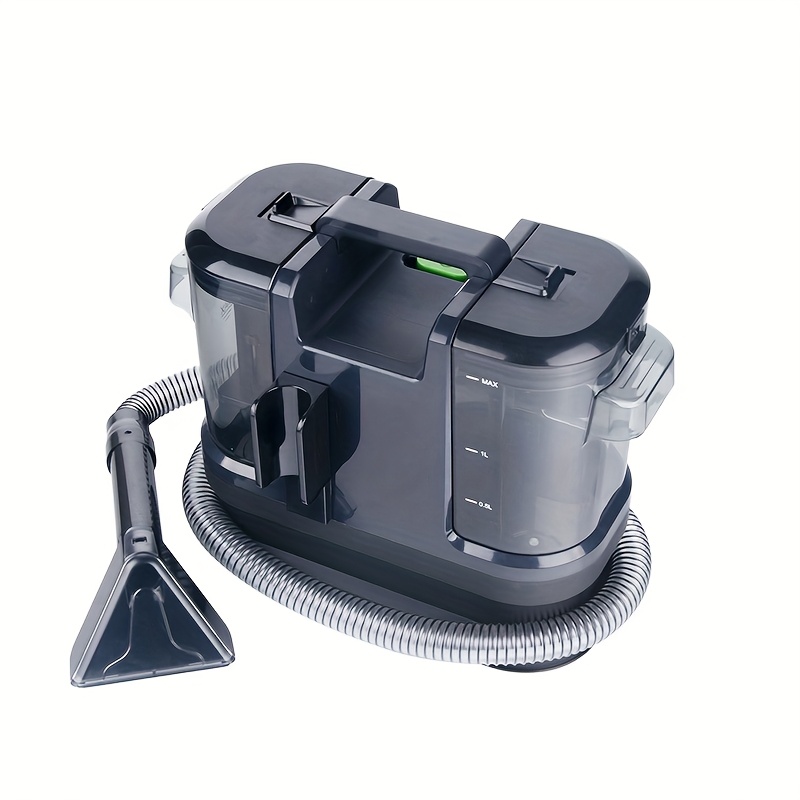 Powerful Electric Carpet and Upholstery Cleaner - Heavy-Duty Vacuum Cleaner with Clear Dust Container, for Carpet, Sofa, Car, Hardwood Floors - European Socket Compatible (220-240V) - Ideal for Home, Office, Auto Detailing,   waterproof
