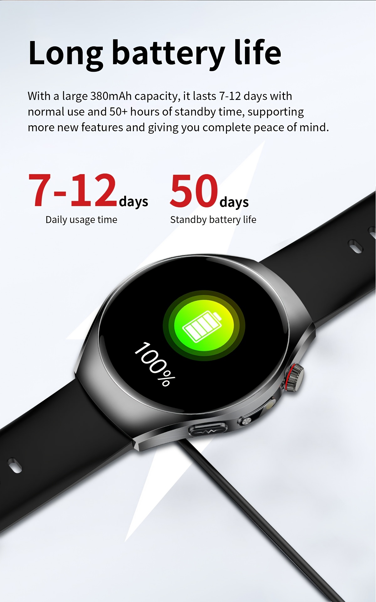 2026     watch 1 43 inch high definition full   supports wireless calls voice   one click sos for help 100 sports   remote monitoring fitness tracking suitable for   phones and for iphone Product details 21