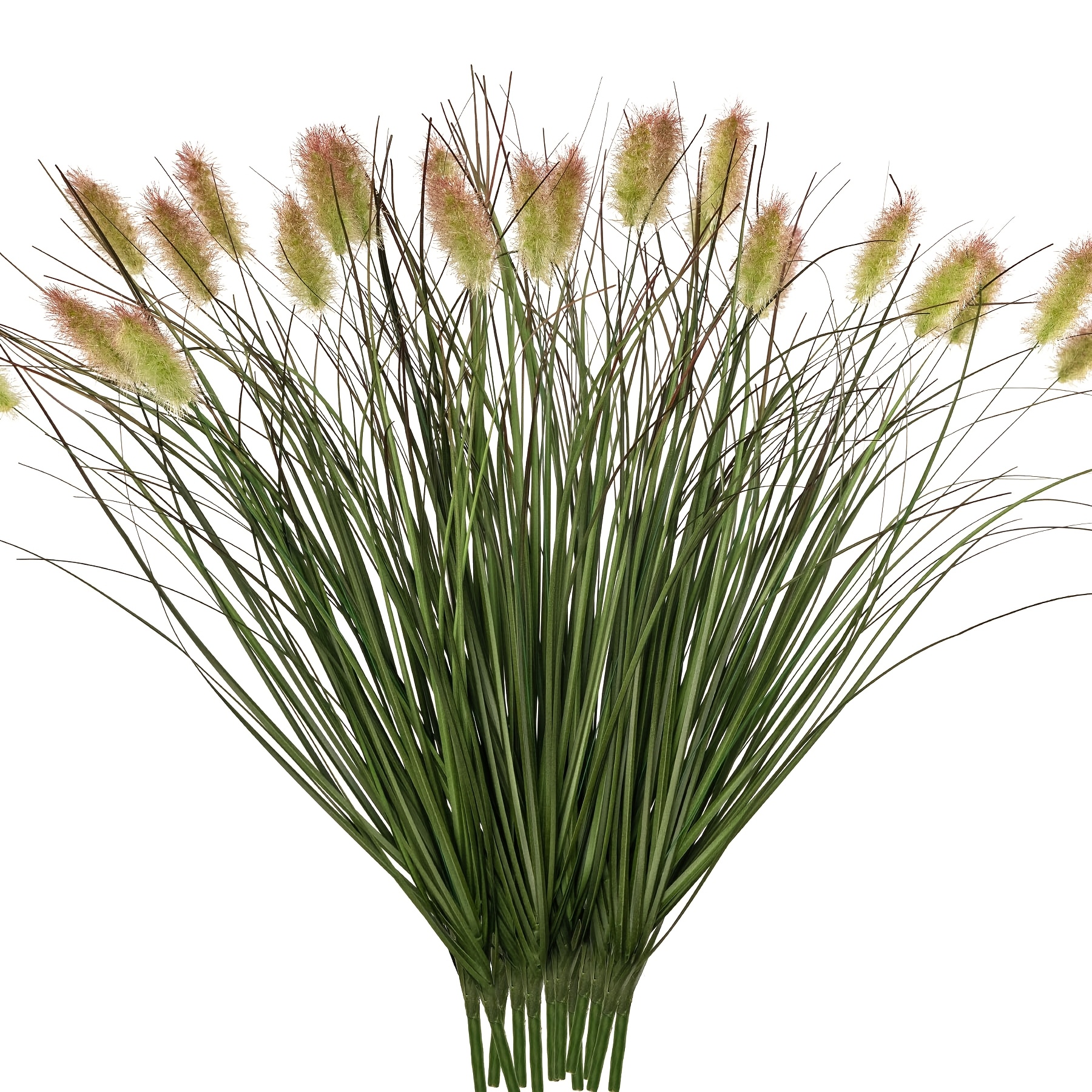 6pcs Lifelike Artificial Grass - Wheatgrass & For Outdoor Decor, Perfect For Home, Garden, And Earth Day Celebrations