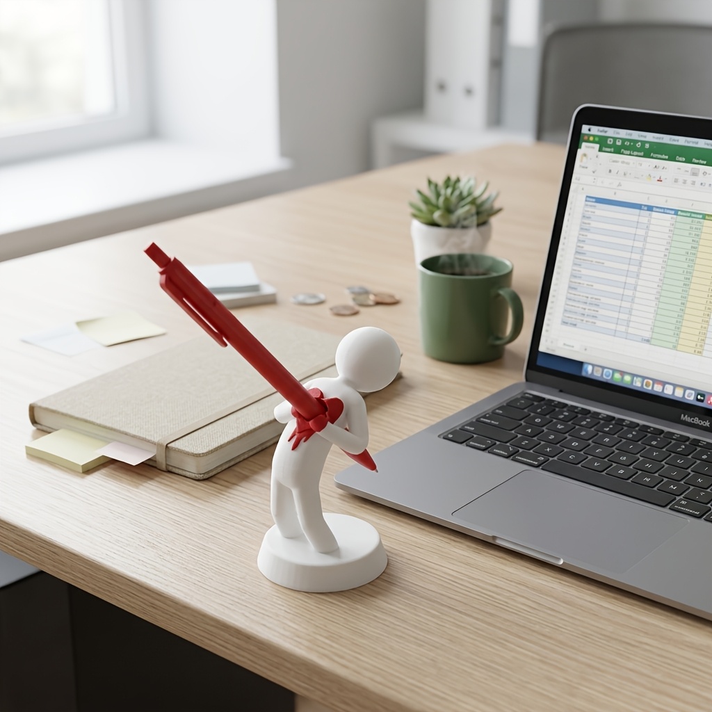 Top pick[Pencil Holders] 1pc/2pcs "Don'T Break My Heart" Creative Broken Heart Figure Pen Holder, 3D Printed Desktop Pencil Stand, Novelty Desk Decor for Home, Study Room, Office Workspace, Gift for Friends And StudentsOpen in new tab.