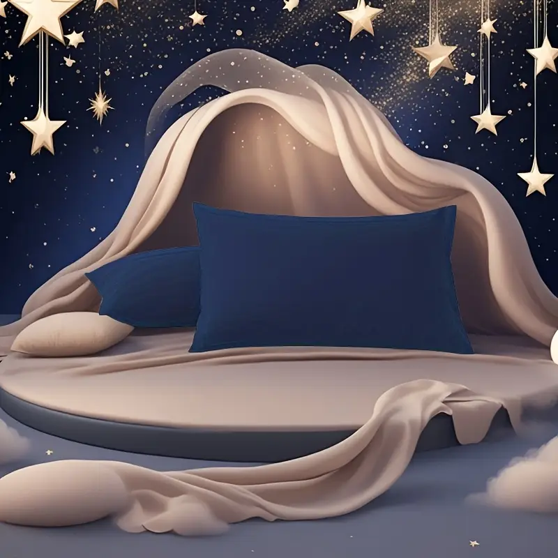 2pcs pillowcase set safe zipper   envelope closure high quality material fits better to the   and breathable healthy and comfortable suitable for   Product details 5