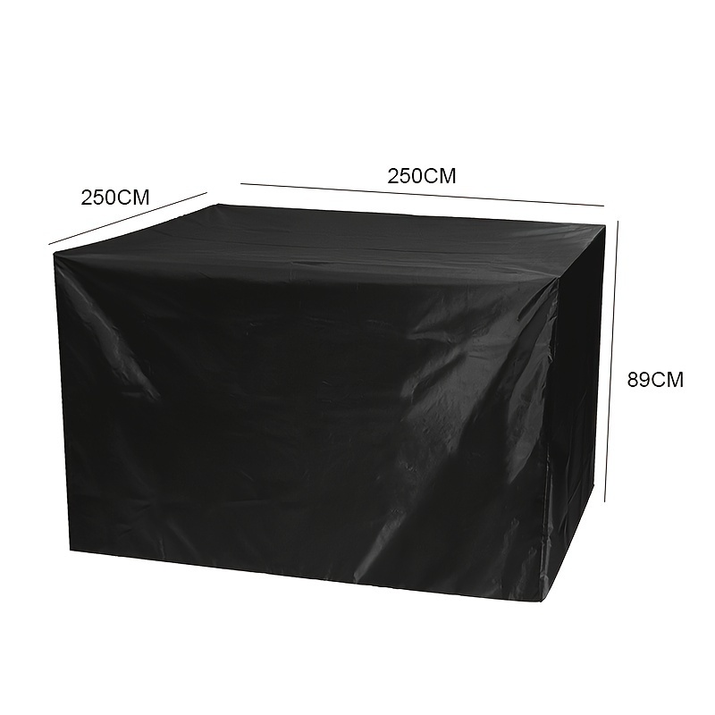 TEMU Outdoor Furniture Waterproof Garden Patio Table Chair Shelter Protector, Patio Furniture Cover, Patio Covers For Outside, Patio Cover, Patio End