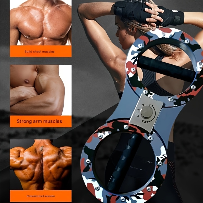 speed arm device multi functional camouflage arm strength bar with   adjustment   boxing speed training equipment fitness fighting boxing training rotating forearm and grip strength training device Product details 0