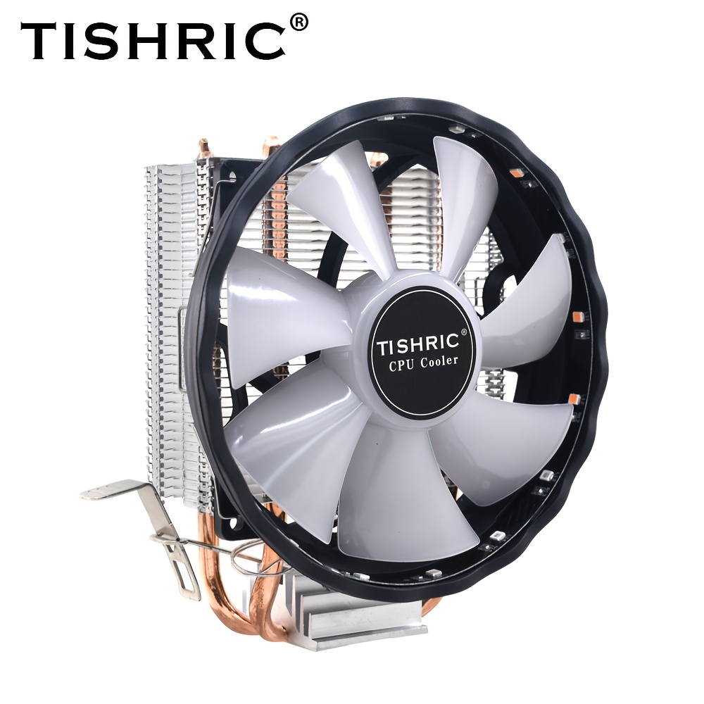   2 copper column cpu cooling fan cpu cooler 4 pin pwm rgb quiet ventilador silent radiator for   lga 1150 1151 1155