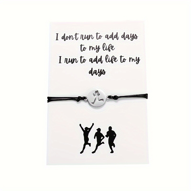 Image of Stainless Steel Running Bracelets For Men And Women, A Gift For And Girlfriends, Perfect For Sports Enthusiasts