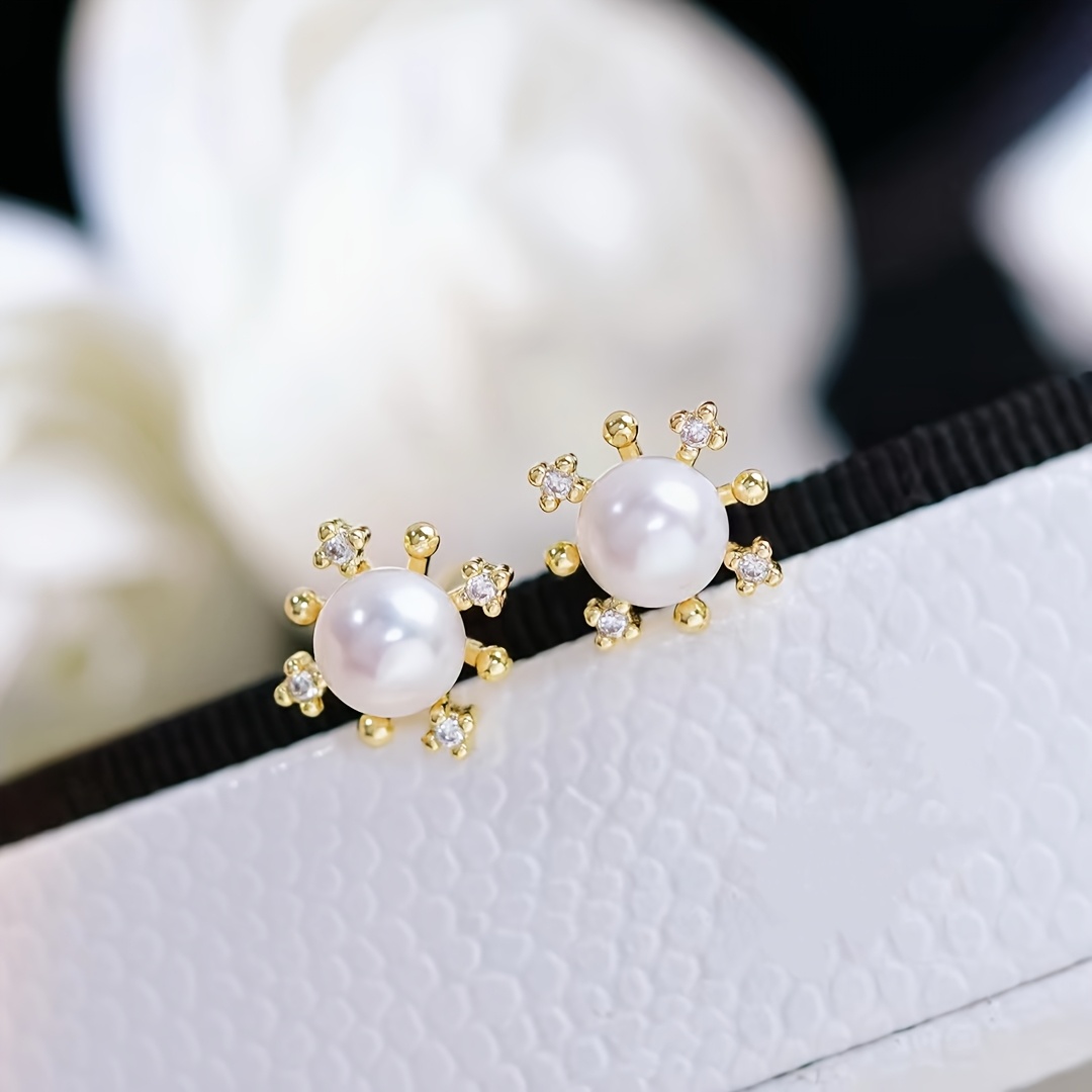 Gift Box Set Natural Earrings, Cute Everyday Versatile