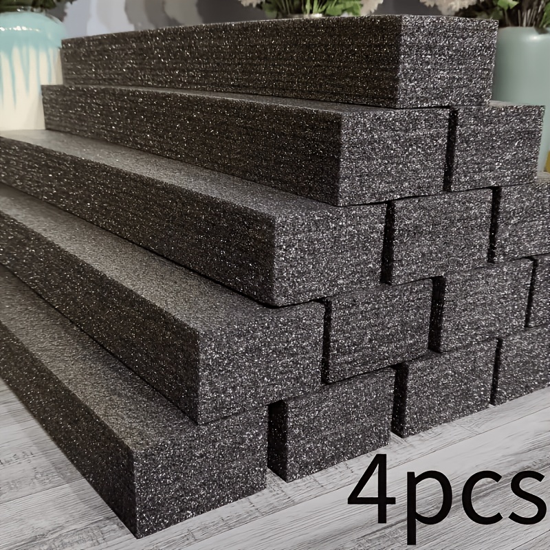 TEMU 4pcs Grande Taille Longue Bande Mousse de Fleurs Éponge, Mousse de Fleurs Réutilisable et Facile à Couper, Fabrication de Coussin de Mousse,
