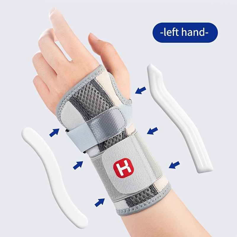 Wrist Support Brace, Soft And Breathable Wrist , Adjustable Wrist Strap, Suitable For Outdoor And Daily Wear
