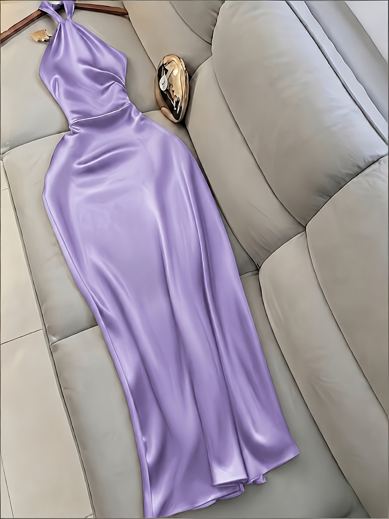 tulle bridesmaid dresses Crisscross Pleated Off-shoulder Tulle A-line Dress Another dress for Elsa; pbong pleating and is available Color:WINTER WHEAT