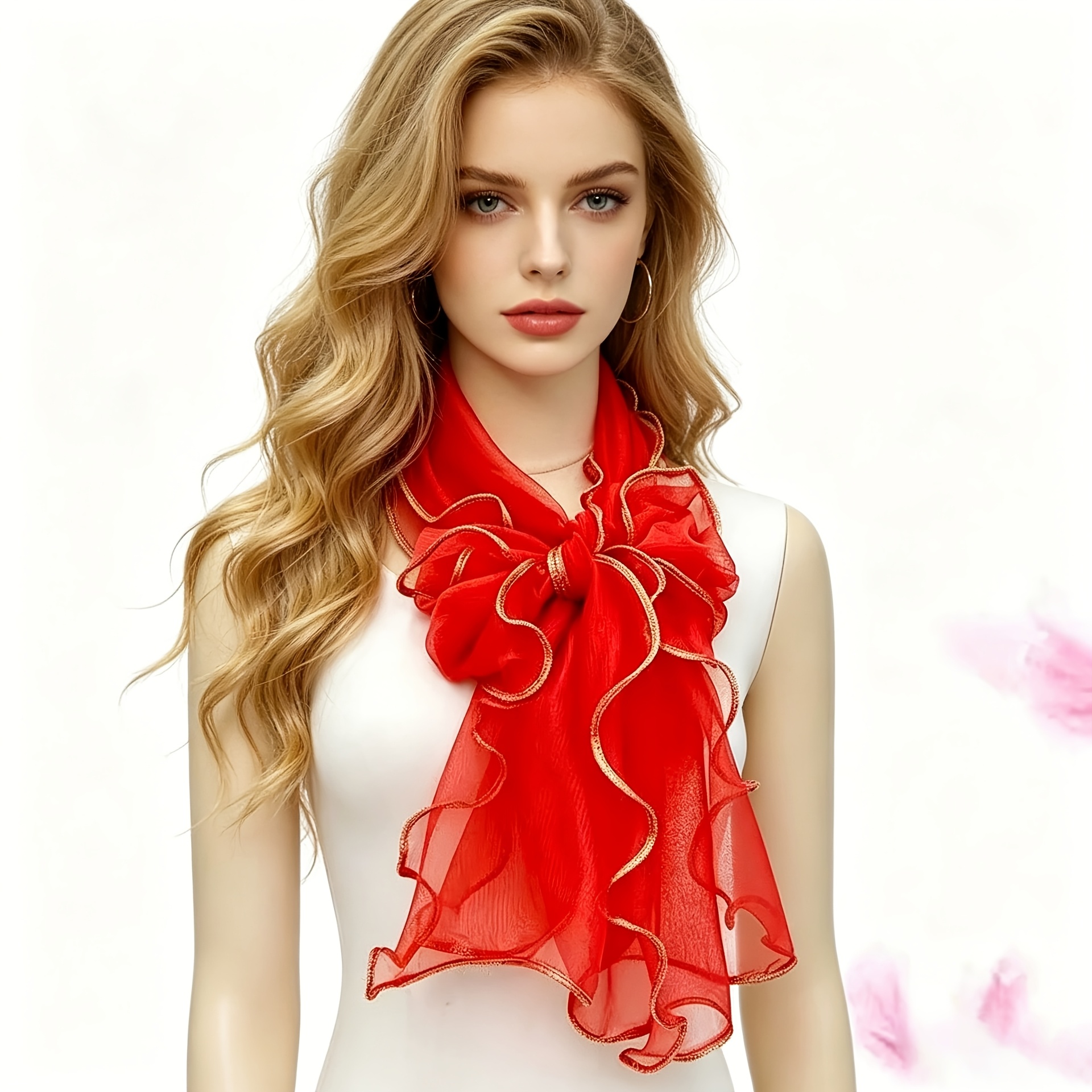   solid color   shawl thin breathable neck protection scarf ethnic style long all match shawl womens casual  