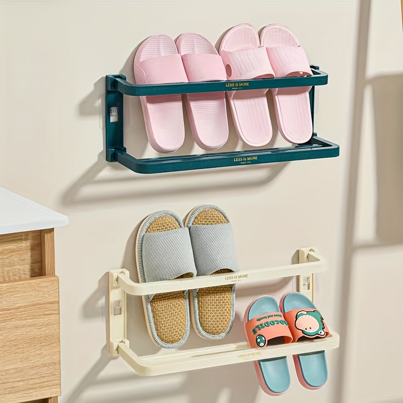 Wall mounted orders shoe rack, shoe and slipper organizer, Wall mounted shoe rack Sneakers and slippers shelf