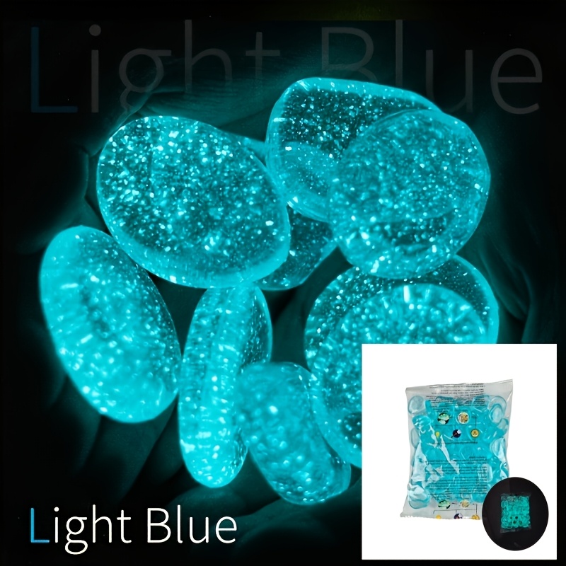 TEMU Nouveau lot de 120 pierres étoiles lumineuses, chaque un diamètre de 0,866 pouces et 0,52 livres, utilisées pour la décoration de jardin, de
