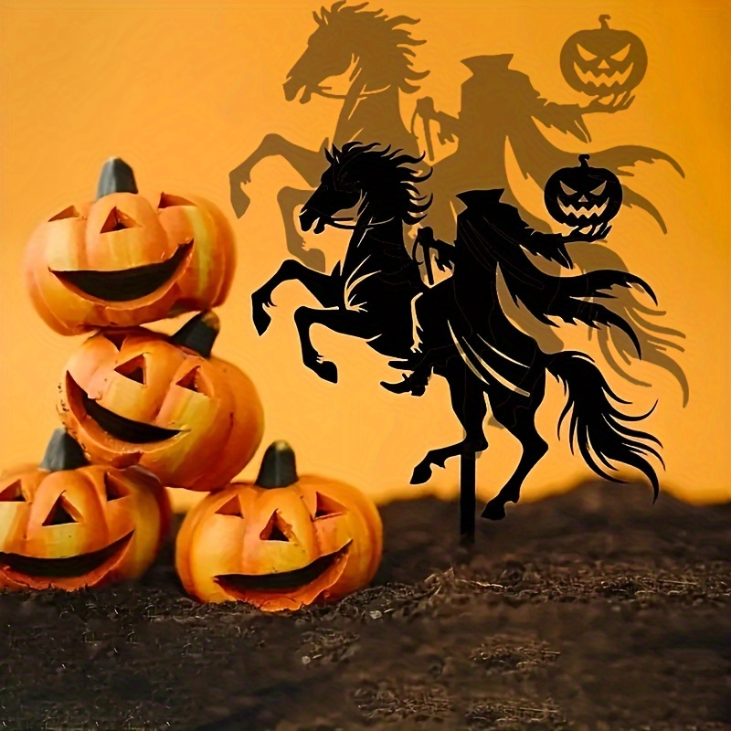 

[ ] Halloween- Metal - & , For And Decor