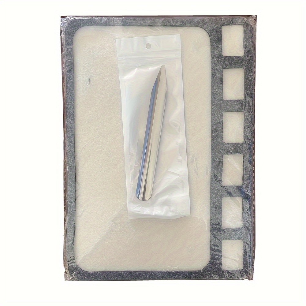 2pcs Set Bead Mats For Beading, Bead Mat For Jewelry Making With Bead Scoop, Bead Board With 6 Individual Grids Beading Trays For Jewelry Making Beading Supplies